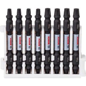 Bosch T15/20x4 T25/30x4 65 mm 8'li Impact Control Serisi Çift Taraflı Vidalama Ucu