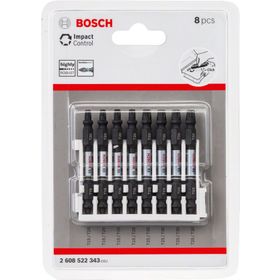 Bosch T15/20x4 T25/30x4 65 mm 8'li Impact Control Serisi Çift Taraflı Vidalama Ucu