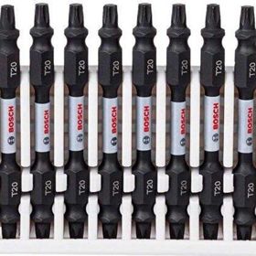 Bosch T20 65 mm 8'li Impact Control Serisi Çift Taraflı Vidalama Ucu