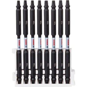 Bosch T20x4/T25x4 110 mm 8'li Impact Control Serisi Çift Taraflı Vidalama Ucu