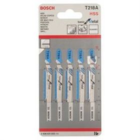 Bosch T218A 5'li Paket Dekupaj Testeresi Bıçağı