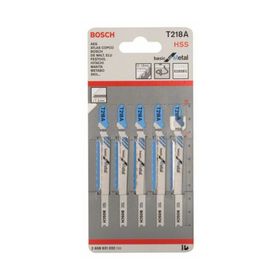 Bosch T218A 5'li Paket Dekupaj Testeresi Bıçağı