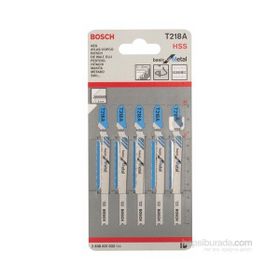 Bosch T218A 5'li Paket Dekupaj Testeresi Bıçağı
