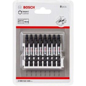 Bosch T25 65 mm 8'li Impact Control Serisi Çift Taraflı Vidalama Ucu