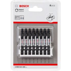 Bosch T25 65 mm 8'li Impact Control Serisi Çift Taraflı Vidalama Ucu