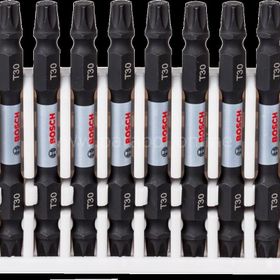 Bosch T30 65 mm 8'li Impact Control Serisi Çift Taraflı Vidalama Ucu
