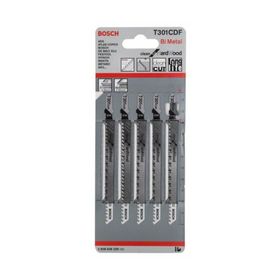 Bosch T301CDF 5'li Paket Dekupaj Testeresi Bıçağı
