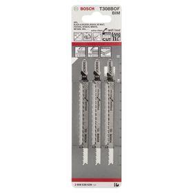 Bosch T308B Ahşap Dekupaj 3'lü Paket Testere Bıçağı
