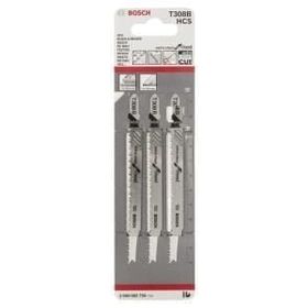 Bosch T308B Ahşap Dekupaj 3'lü Paket Testere Bıçağı