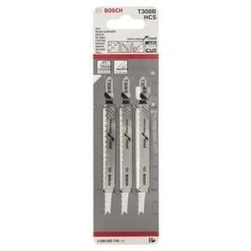 Bosch T308B Ahşap Dekupaj 3'lü Paket Testere Bıçağı