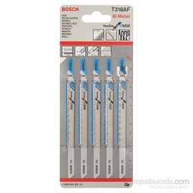 Bosch T318AF 5'li Paket Dekupaj Testeresi Bıçağı