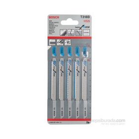 Bosch T318B 5'li Paket Dekupaj Testeresi Bıçağı