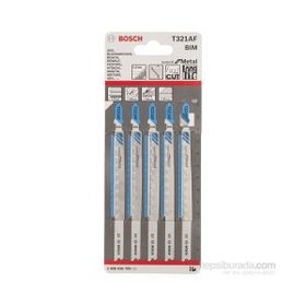 Bosch T321AF 5'li Paket Dekupaj Testeresi Bıçağı