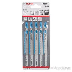 Bosch T321BF 5'li Paket Dekupaj Testeresi Bıçağı