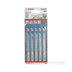 Bosch T321BF 5'li Paket Dekupaj Testeresi Bıçağı