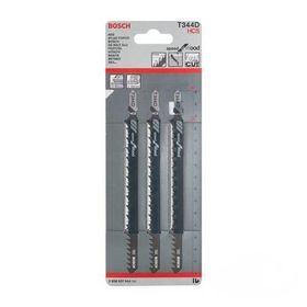 Bosch T344D 3'lü Paket Dekupaj Testeresi Bıçağı