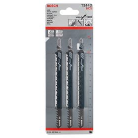 Bosch T344D 3'lü Paket Dekupaj Testeresi Bıçağı