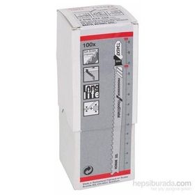 Bosch T345XF 100'lü Dekupaj Testeresi Bıçağı