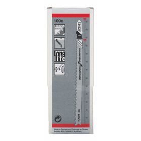 Bosch T345XF 100'lü Dekupaj Testeresi Bıçağı