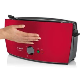 Bosch TAT 6004 900 W 6 Programlı 2 Dilim Hazneli Ekmek Kızartma Makinesi Kırmızı