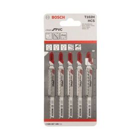 Bosch Temiz Kesim Serisi Pvc İçin T 102 H 5 Li Paket Dekupaj Testeresi Bıçağı
