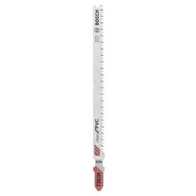Bosch Temiz Kesim Serisi Pvc İçin T 302 H 5 Li Paket Dekupaj Testeresi Bıçağı