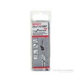 Bosch Temiz Kesim Serisi Sert Ahşap İçin T 101 Brf 25 Li Paket Dekupaj Testeresi Bıçağı