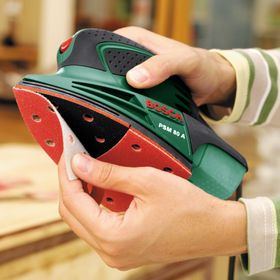 Bosch Titreşimli Üçgen PSM 80 A (80 W) Zımparalama Makinesi