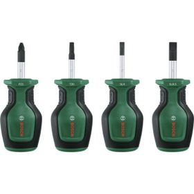 Bosch Topaç Kısa 4 Parça Tornavida Takımı