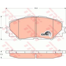 Bosch Toyota Auris 1.4 D4D 2006-2012 Ön Fren Balatası