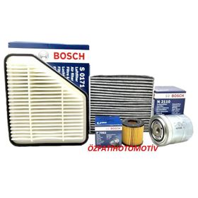 Bosch Toyota Auris 1.4 D4D 2007 2016 Filtre Bakım Seti