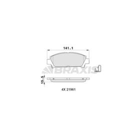 Bosch Toyota Avensis 1.6 2000-2003 Ön Fren Balatası