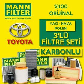 Bosch Toyota Avensis 1.6 2003 2008 Filtre Bakım Seti
