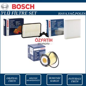 Bosch Toyota Avensis 1.6 2009 2016 Filtre Bakım Seti