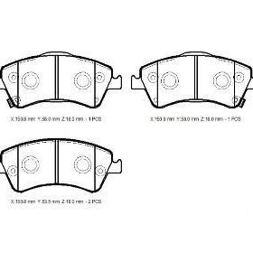 Bosch Toyota Avensis 2.0 2003-2008 Ön Fren Balatası