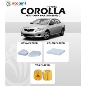 Bosch Toyota Corolla 1.4 D4D 2007 2016 Filtre Bakım Seti