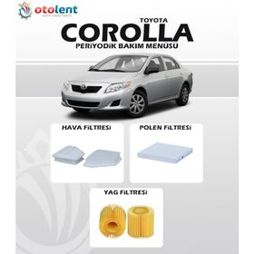 Bosch Toyota Corolla 1.4 D4D 2007 2016 Filtre Bakım Seti