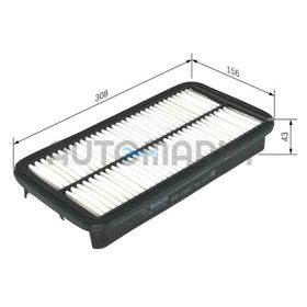 Bosch Toyota Corolla 1.6i 16V Wagon 1989-1992 Hava Filtresi