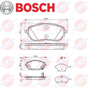 Bosch Toyota Corolla 2013-2018 Ön Fren Balatası