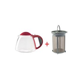 Bosch TTA2010 Kırmızı Cam Demlik