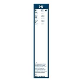Bosch Twin 500/400 mm 361 Silecek Seti