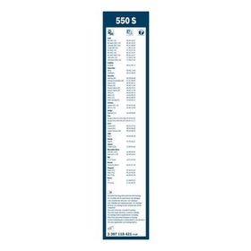 Bosch Twin 550 S 550 550 mm Rüzgarlıklı Silecek Seti