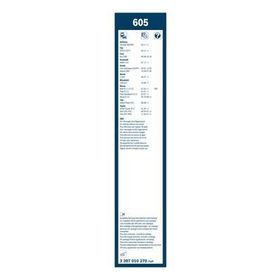 Bosch Twin 605 600 340 mm Silecek Seti