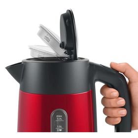 Bosch TWK4P434 2400 W 2.7 lt Çelik Su Isıtıcı Kırmızı