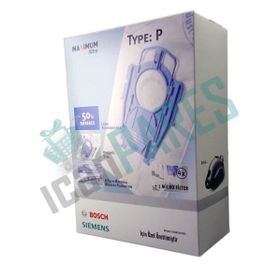 Bosch Type P Toz 4 Adet Micro Filtre Süpürge Torbası