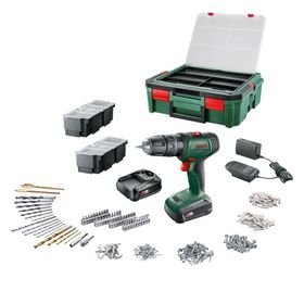 Bosch Universalimpact 18V 2x1.5 Ah Akülü 241 Parça Darbeli Matkap