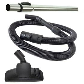 Bosch Uyumlu BSA 2000-3999 Sphera Elektrikli Süpürge Hortumu Emici Yer Başlığı Teleskopik Boru