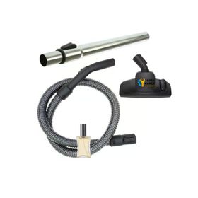 Bosch Uyumlu BSGL 40000 - 49999 GL 40 Elektrikli Süpürge Çelik Telli Hortumu Emici Yer Başlığı Teleskopik Boru