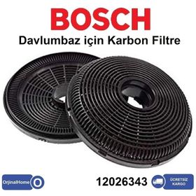 Bosch Uyumlu DWK66AJ20T Davlumbaz Aspiratör Karbon Filtresi