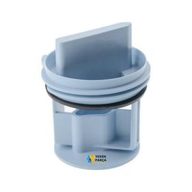 Bosch Uyumlu WAE284Z6 Çamaşır Makinesi Pompa Filtre Kapağı